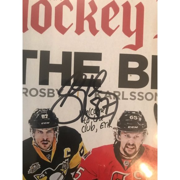 Sydney Crosby Signed Hockey Magazine COA - Picture 4 of 7